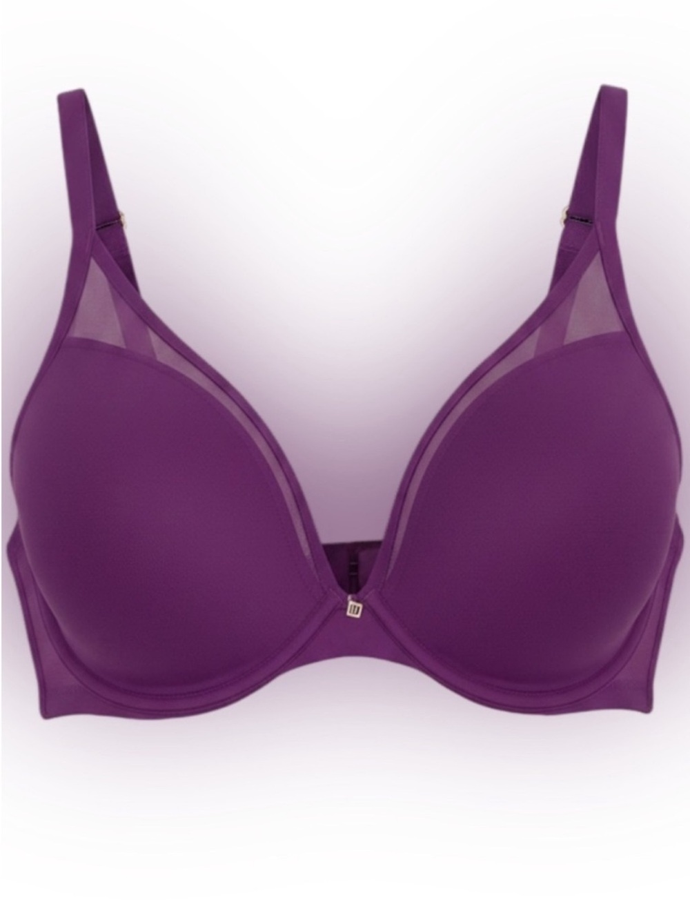 ThirdLove 24/7 Classic Uplift Plunge Bra Amethyst Underwire Smooth Cup 36C